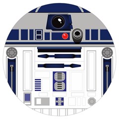 Robot R2d2 R2 D2 Pattern Round Trivet