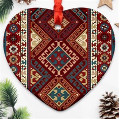 Armenian Carpet Ornament (heart) by Gohar