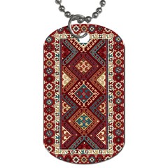 Armenian Carpet Dog Tag (two Sides) by Gohar