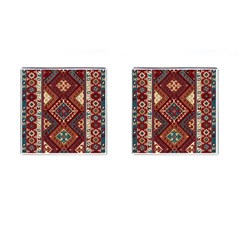 Armenian Carpet Cufflinks (square) by Gohar