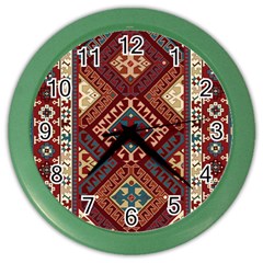 Armenian Carpet Color Wall Clock