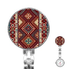 Armenian Carpet Stainless Steel Nurses Watch by Gohar