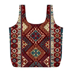 Armenian Carpet Full Print Recycle Bag (l) by Gohar