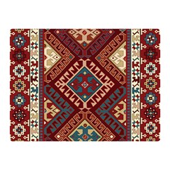 Armenian Carpet Double Sided Flano Blanket (mini)  by Gohar