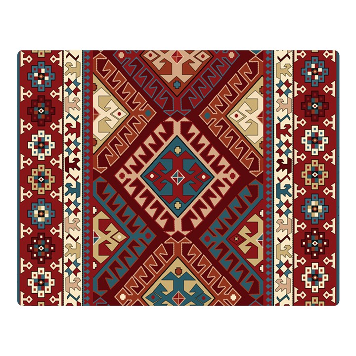 Armenian carpet Double Sided Flano Blanket (Large) 