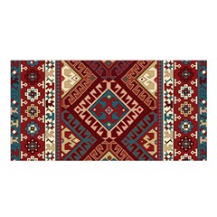 Armenian Carpet Satin Shawl 45  X 80  by Gohar