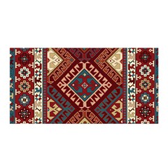 Armenian Carpet Satin Wrap 35  X 70  by Gohar