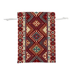 Armenian Carpet Lightweight Drawstring Pouch (l)