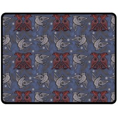 Armenian Ornaments Fleece Blanket (medium) 