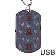 Armenian Ornaments Dog Tag Usb Flash (two Sides)