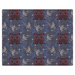 Armenian Ornaments Double Sided Flano Blanket (medium)  by Gohar