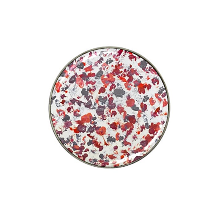 Abstract Random Painted Texture Hat Clip Ball Marker (4 pack)