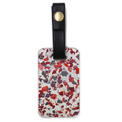 Abstract Random Painted Texture Luggage Tag (one Side) by dflcprintsclothing