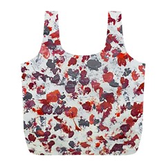 Abstract Random Painted Texture Full Print Recycle Bag (l) by dflcprintsclothing