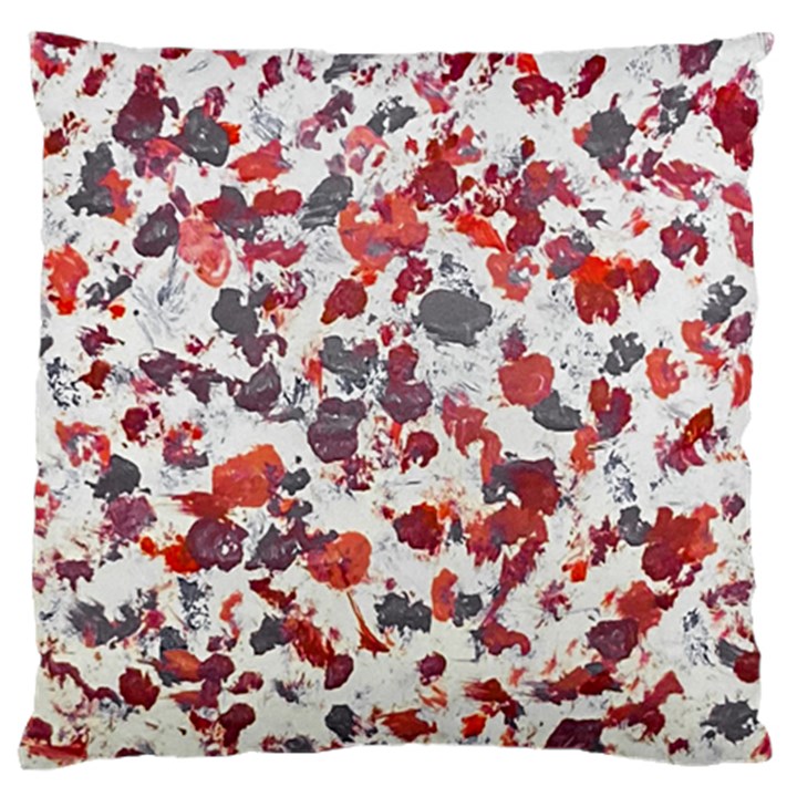 Abstract Random Painted Texture Standard Flano Cushion Case (One Side)