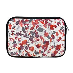 Abstract Random Painted Texture Apple Macbook Pro 17  Zipper Case by dflcprintsclothing