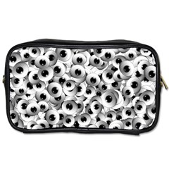 Eyes Drawing Motif Random Pattern Toiletries Bag (two Sides)