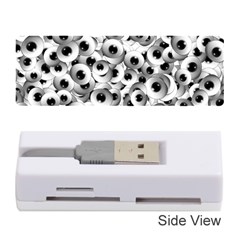 Eyes Drawing Motif Random Pattern Memory Card Reader (stick) by dflcprintsclothing