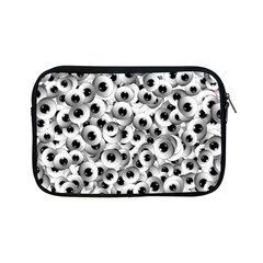 Eyes Drawing Motif Random Pattern Apple Ipad Mini Zipper Cases by dflcprintsclothing