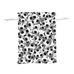 Eyes Drawing Motif Random Pattern Lightweight Drawstring Pouch (s) by dflcprintsclothing