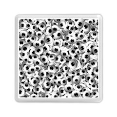 Eyes Drawing Motif Random Pattern Memory Card Reader (square) by dflcprintsclothing