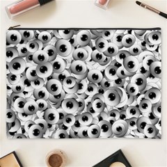 Eyes Drawing Motif Random Pattern Cosmetic Bag (xxxl)