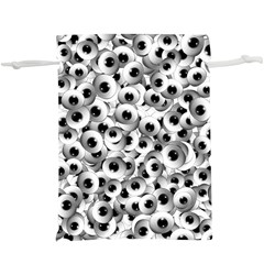 Eyes Drawing Motif Random Pattern Lightweight Drawstring Pouch (xl) by dflcprintsclothing