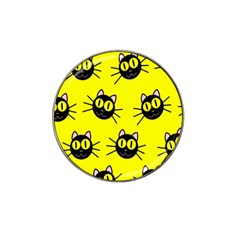 Cats Heads Pattern Design Hat Clip Ball Marker (10 Pack) by danenraven