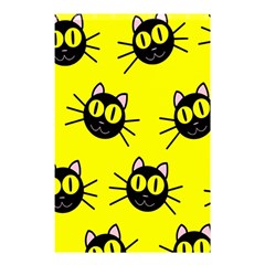 Cats Heads Pattern Design Shower Curtain 48  X 72  (small)  by danenraven