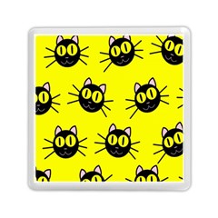 Cats Heads Pattern Design Memory Card Reader (square) by danenraven