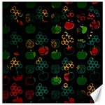 Apples Honey Honeycombs Pattern Canvas 20  x 20  19 x19.27  Canvas - 1