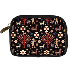 Carpet-symbols Digital Camera Leather Case by Gohar