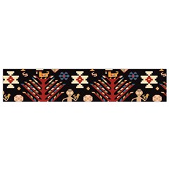 Carpet-symbols Small Flano Scarf by Gohar