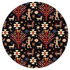 Carpet-symbols Round Trivet by Gohar