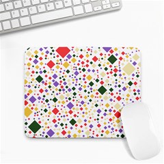 Abstract Pattern Illustration Background Wallpaper Small Mousepad by Wegoenart