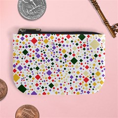 Abstract Pattern Illustration Background Wallpaper Mini Coin Purse by Wegoenart