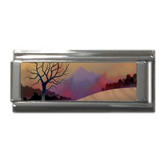 Landscape Illustration Nature Sky Superlink Italian Charm (9mm)