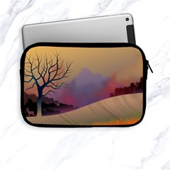 Landscape Illustration Nature Sky Apple Ipad Mini Zipper Cases by Wegoenart