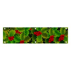 Illustration Christmas Xmas Background Banner And Sign 4  X 1  by Wegoenart