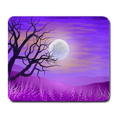 Abstract Nature Landscape Illustration Sky Clouds Large Mousepad by Wegoenart