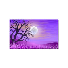 Abstract Nature Landscape Illustration Sky Clouds Sticker (rectangular) by Wegoenart