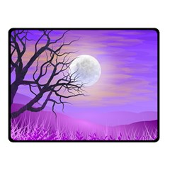 Abstract Nature Landscape Illustration Sky Clouds Fleece Blanket (small) by Wegoenart