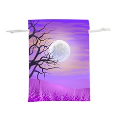 Abstract Nature Landscape Illustration Sky Clouds Lightweight Drawstring Pouch (s) by Wegoenart