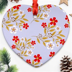 Illustration Pattern Flower Floral Ornament (heart) by Wegoenart