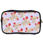 Illustration Pattern Flower Floral Toiletries Bag (One Side) Front