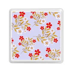 Illustration Pattern Flower Floral Memory Card Reader (square) by Wegoenart