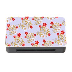 Illustration Pattern Flower Floral Memory Card Reader With Cf by Wegoenart