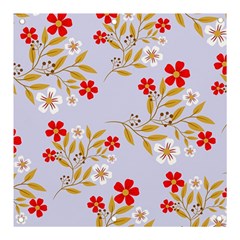 Illustration Pattern Flower Floral Banner And Sign 3  X 3  by Wegoenart