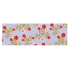 Illustration Pattern Flower Floral Banner And Sign 6  X 2  by Wegoenart