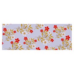 Illustration Pattern Flower Floral Banner And Sign 8  X 3  by Wegoenart